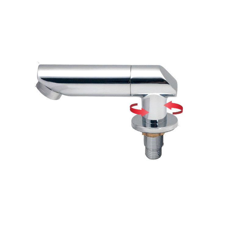 Contemporary Bathroom Faucet Deck Mount Copper Low Arc Swivel Roman Bathtub Faucet Set