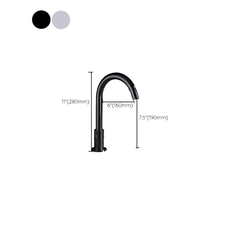 Contemporary Bathroom Faucet Deck Mount Copper Low Arc Swivel Roman Bathtub Faucet Set