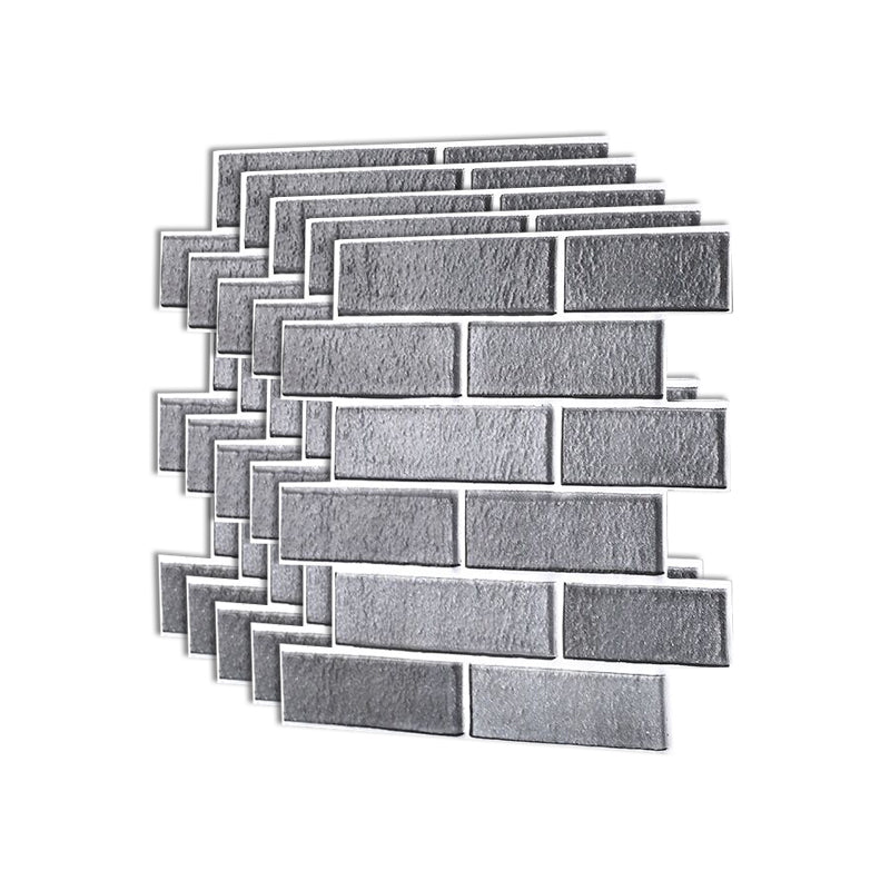 Modern 3D Brick Wall Panel Peel and Stick Waterproof Wall Covering