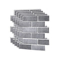 Modern 3D Brick Wall Panel Peel and Stick Waterproof Wall Covering