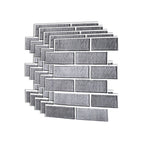 Modern 3D Brick Wall Panel Peel and Stick Waterproof Wall Covering