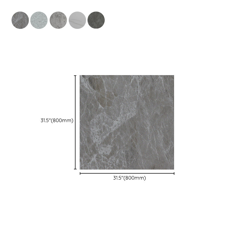 Peel and Stick Vinyl Flooring Matte Vinyl Flooring with Stone Look