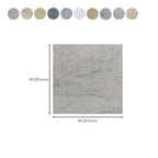 Peel and Stick Vinyl Flooring Matte Vinyl Flooring with Stone Look
