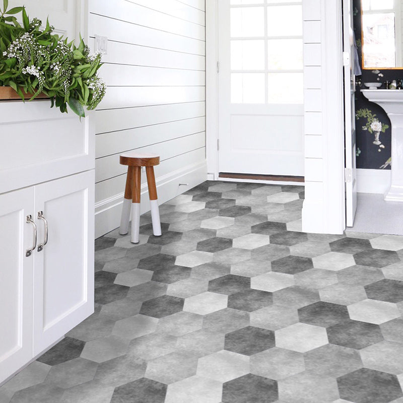 Light vinyl floors Self-adhesive matte vinyl floors with stone decor