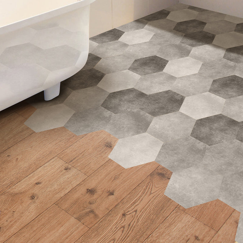 Light vinyl floors Self-adhesive matte vinyl floors with stone decor