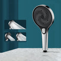 Modern Round Hand Shower Adjustable Spray Pattern Wall Mount Hand Shower
