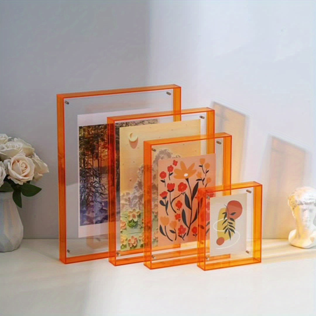 AcrylicFrame – Luxury Art Deco Photo Frame