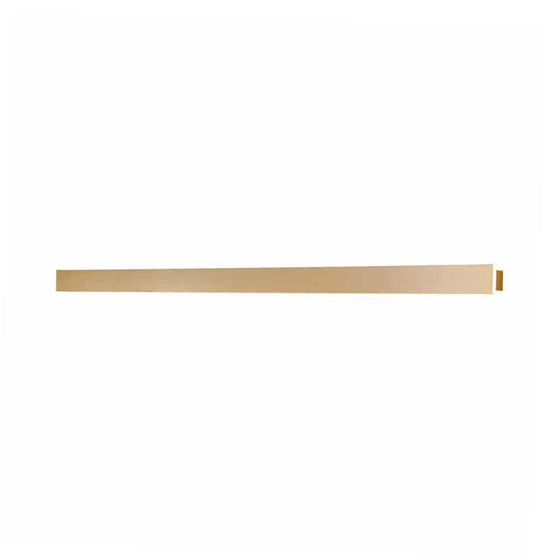 Simple linear wall lamp metal LED staircase wall light in gold, white/warm/natural light