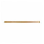 Simple linear wall lamp metal LED staircase wall light in gold, white/warm/natural light