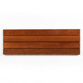 4-Slat Wood Deck/Patio Floor Tiles Interlocking Installation Floor Tiles