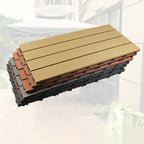 12" X 24" Deck/Pavement Floor Tiles 4-Slat Decking Tiles