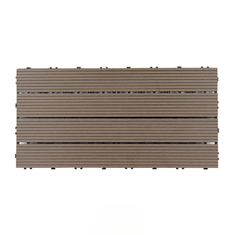 12" X 24" Deck/Pavement Floor Tiles 4-Slat Decking Tiles