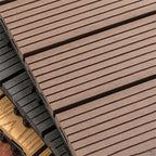 12" X 24" Deck/Pavement Floor Tiles 4-Slat Decking Tiles