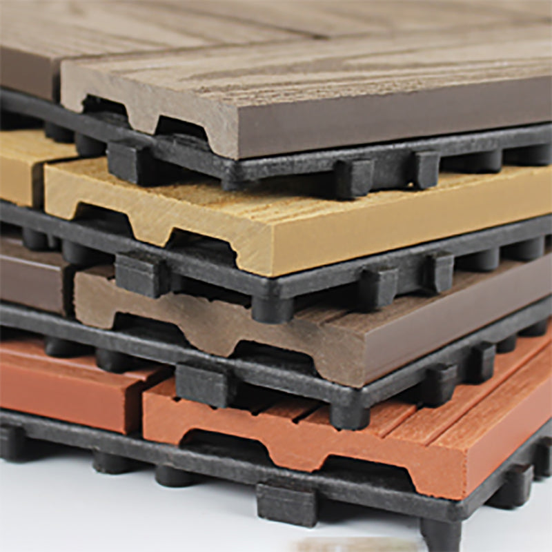 12" X 24" Deck/Pavement Floor Tiles 4-Slat Decking Tiles