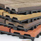 12" X 24" Deck/Pavement Floor Tiles 4-Slat Decking Tiles