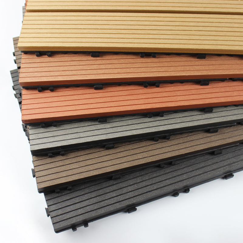12" X 24" Deck/Pavement Floor Tiles 4-Slat Decking Tiles