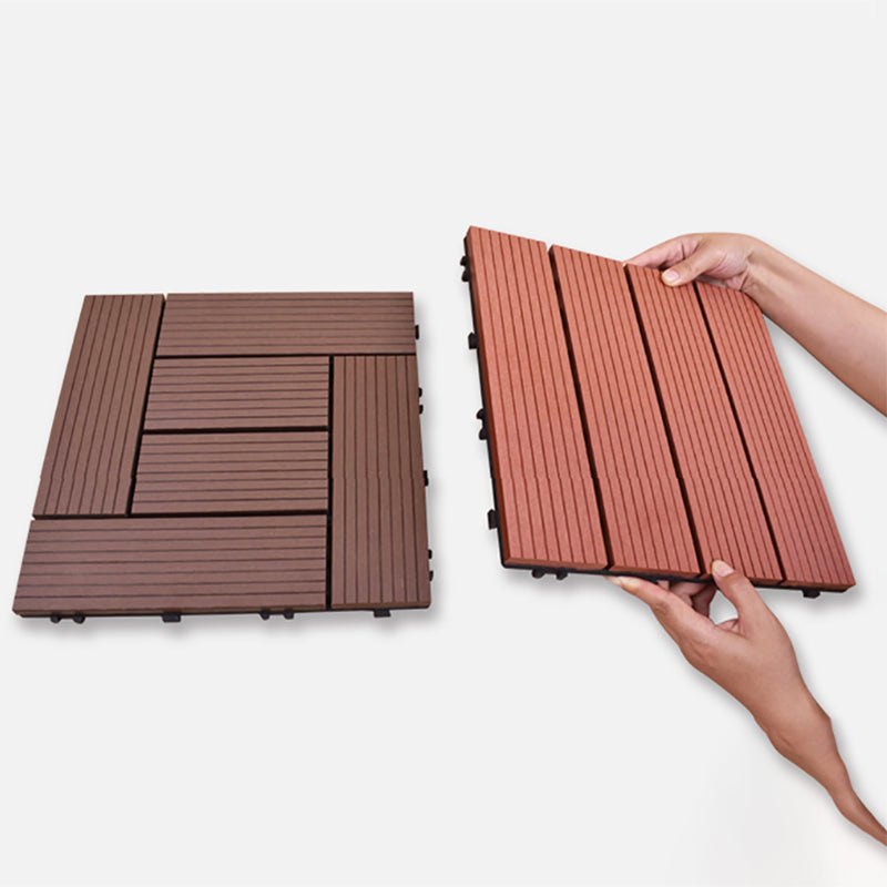 12" X 24" Deck/Pavement Floor Tiles 4-Slat Decking Tiles