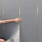 Contemporary Wall Plank Textured Bathroom Living Room Roll Wall Panels