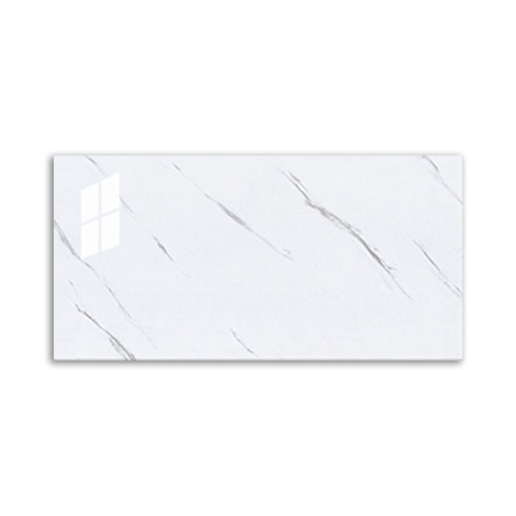 Simple Tile Wallpaper Plastic Waterproof Peel and Stick Backdrop