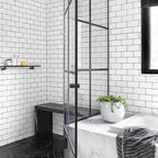 Plastic Peel & Stick Subway Tiles Contemporary Waterproof Peel & Stick Subway Tiles