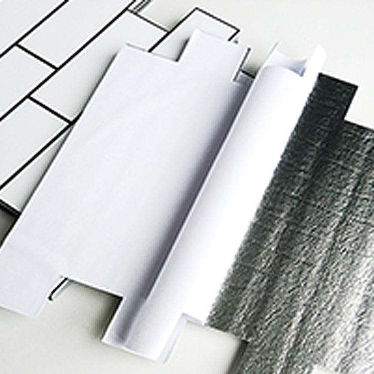 Plastic Peel & Stick Subway Tiles Contemporary Waterproof Peel & Stick Subway Tiles