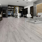 Rectangle PVC Flooring Smooth Peel and Stick Wood Look Vinyl Floor
