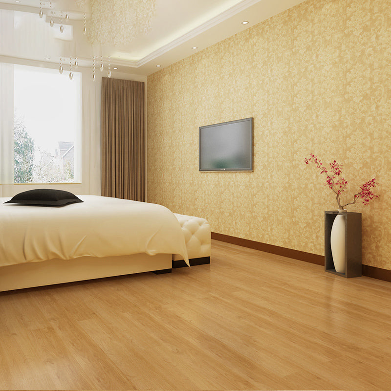 Rectangle PVC Flooring Smooth Peel and Stick Wood Look Vinyl Floor