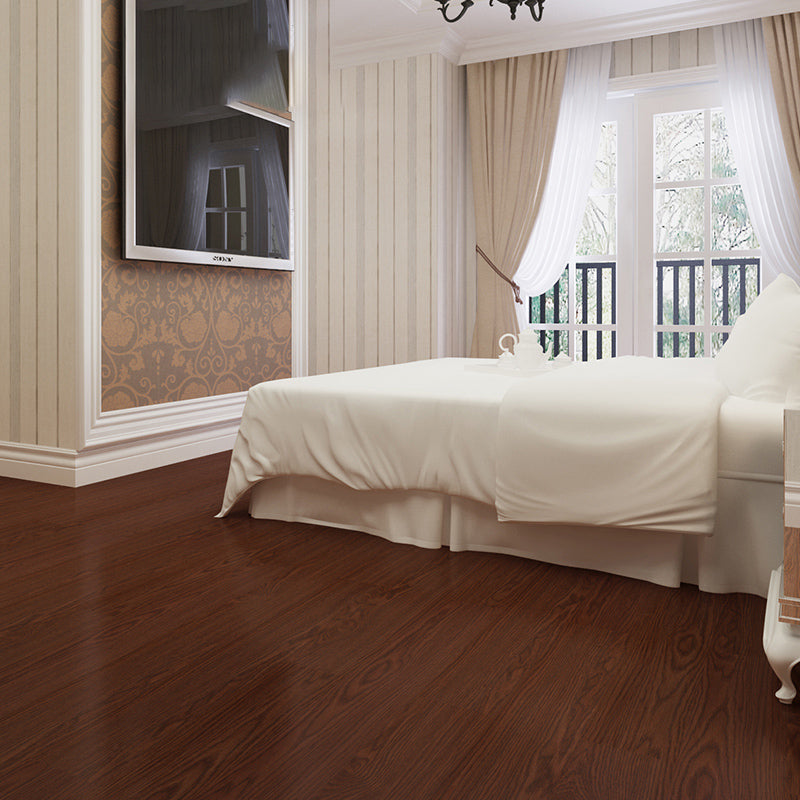 Rectangle PVC Flooring Smooth Peel and Stick Wood Look Vinyl Floor