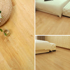 Rectangle PVC Flooring Smooth Peel and Stick Wood Look Vinyl Floor