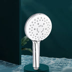 Modern Round Hand Shower 3 Spray Patterns Wall Mounted Hand Shower