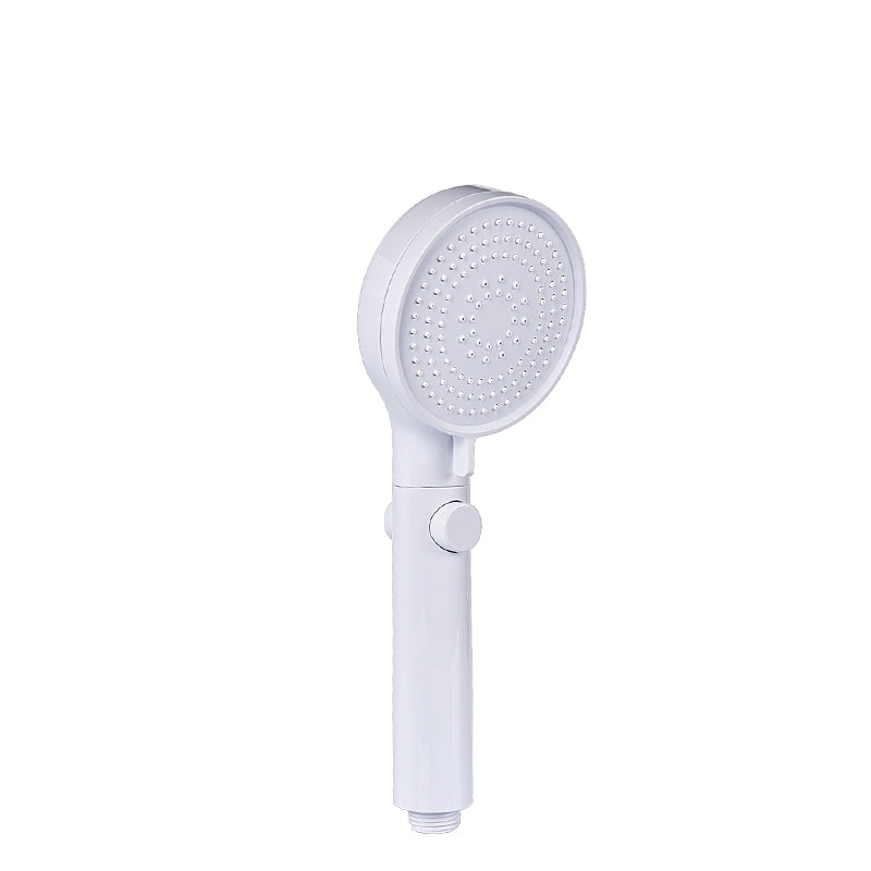 Modern Round Hand Shower 3 Spray Patterns Wall Mounted Hand Shower