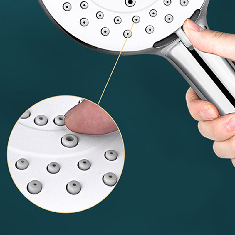 Modern Round Hand Shower 3 Spray Patterns Wall Mounted Hand Shower