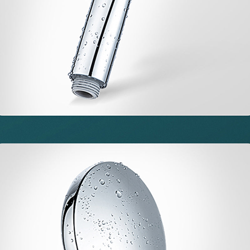 Modern Round Hand Shower 3 Spray Patterns Wall Mounted Hand Shower