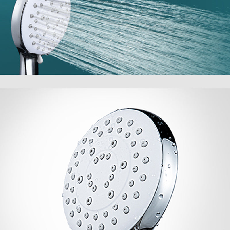 Modern Round Hand Shower 3 Spray Patterns Wall Mounted Hand Shower