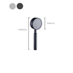 Modern Stainless Steel Hand Shower Standard Spray Pattern Wall Mount Hand Shower