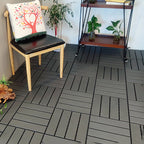 4-Slat 12" X 12" PVC Floor Tiles Connection Installation Floor Tiles