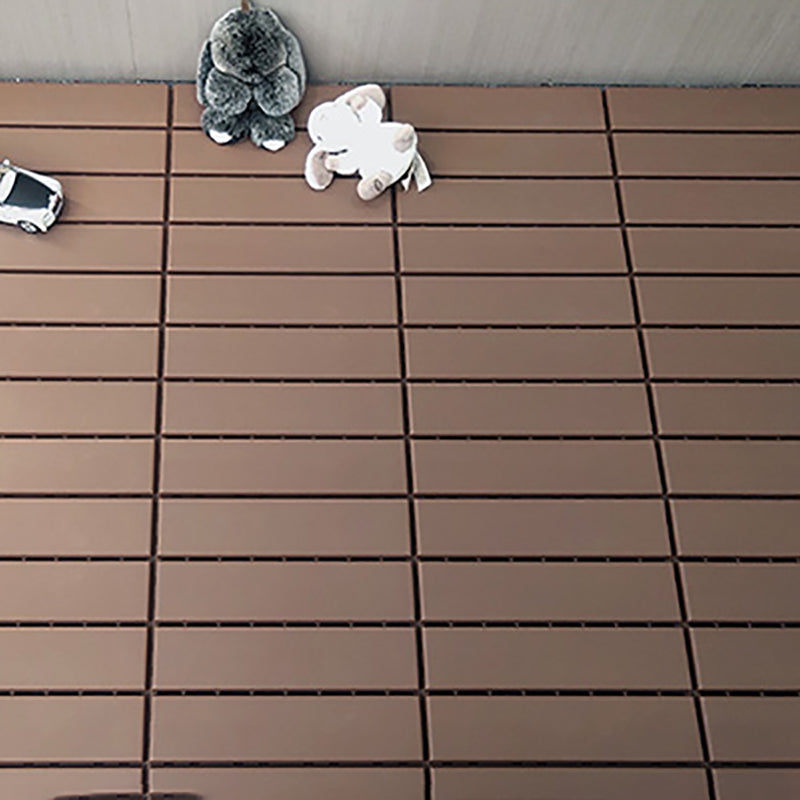 4-Slat 12" X 12" PVC Floor Tiles Connection Installation Floor Tiles