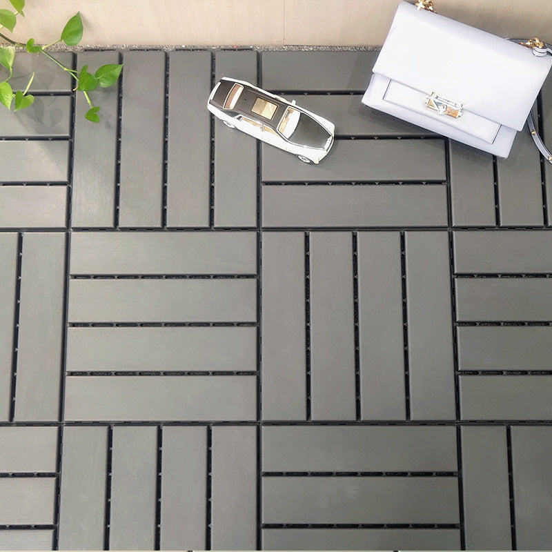 4-Slat 12" X 12" PVC Floor Tiles Connection Installation Floor Tiles