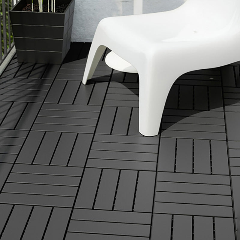 4-Slat 12" X 12" PVC Floor Tiles Connection Installation Floor Tiles