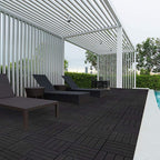 4-Slat 12" X 12" PVC Floor Tiles Connection Installation Floor Tiles