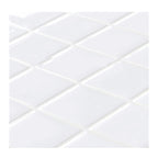White Mosaic Peel & Stick Tile Waterproof Kitchen Backsplash Wallpaper