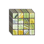 Square Mosaic Peel & Stick Tiles Waterproof Kitchen Splashback Tiles