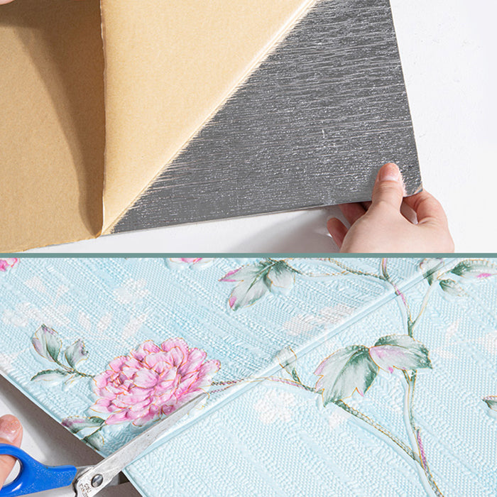 Modern Wall Panels 3D Print Peel and Stick Waterproof Wall Panel