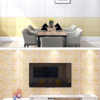 Modern Pearl Wall Bowls PVC Foam Wall Access Panel Peel and Stick Wall Tiles