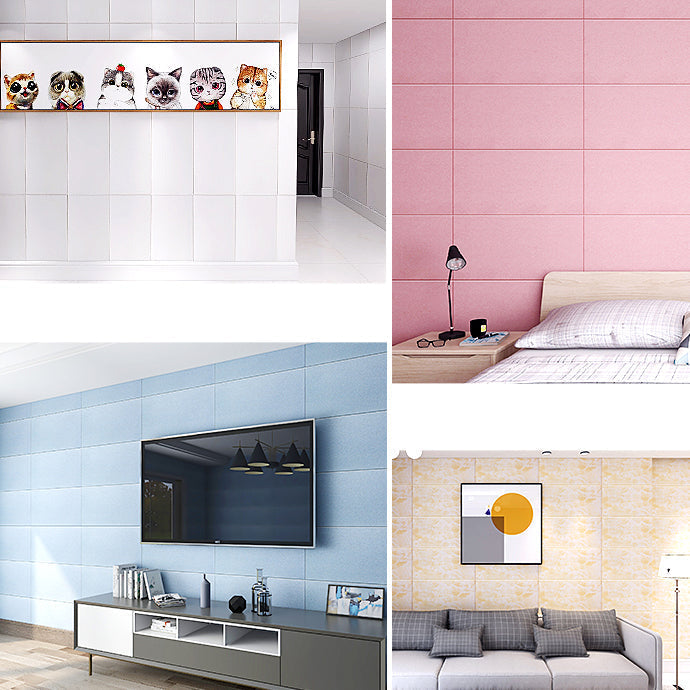 Modern Pearl Wall Bowls PVC Foam Wall Access Panel Peel and Stick Wall Tiles