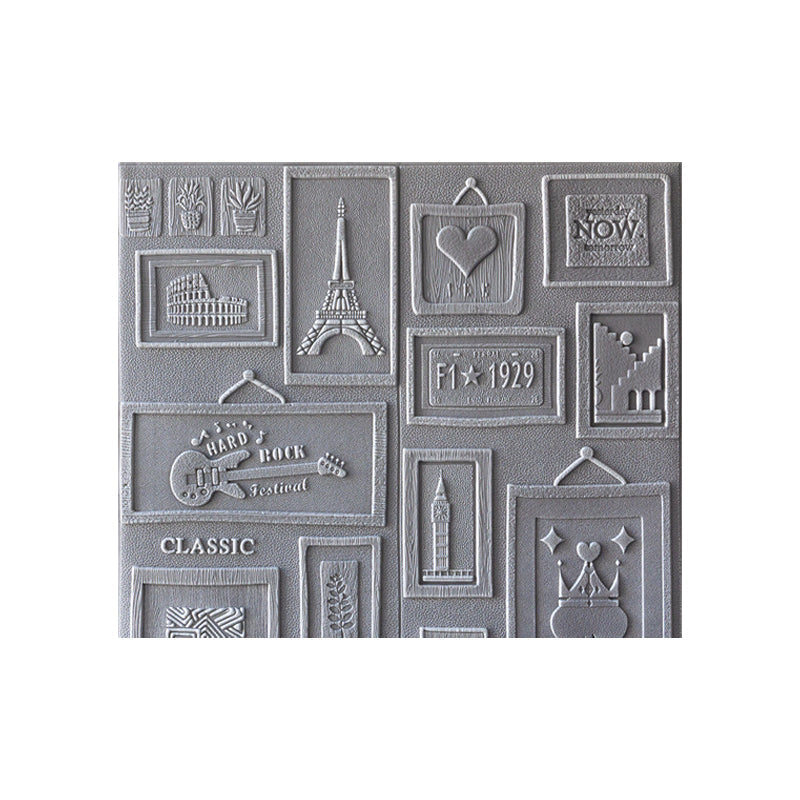 Interior Wall Cladding 3D Print Peel and Stick Waterproof Wall Panel