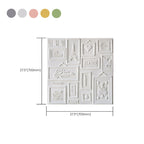 Interior Wall Cladding 3D Print Peel and Stick Waterproof Wall Panel