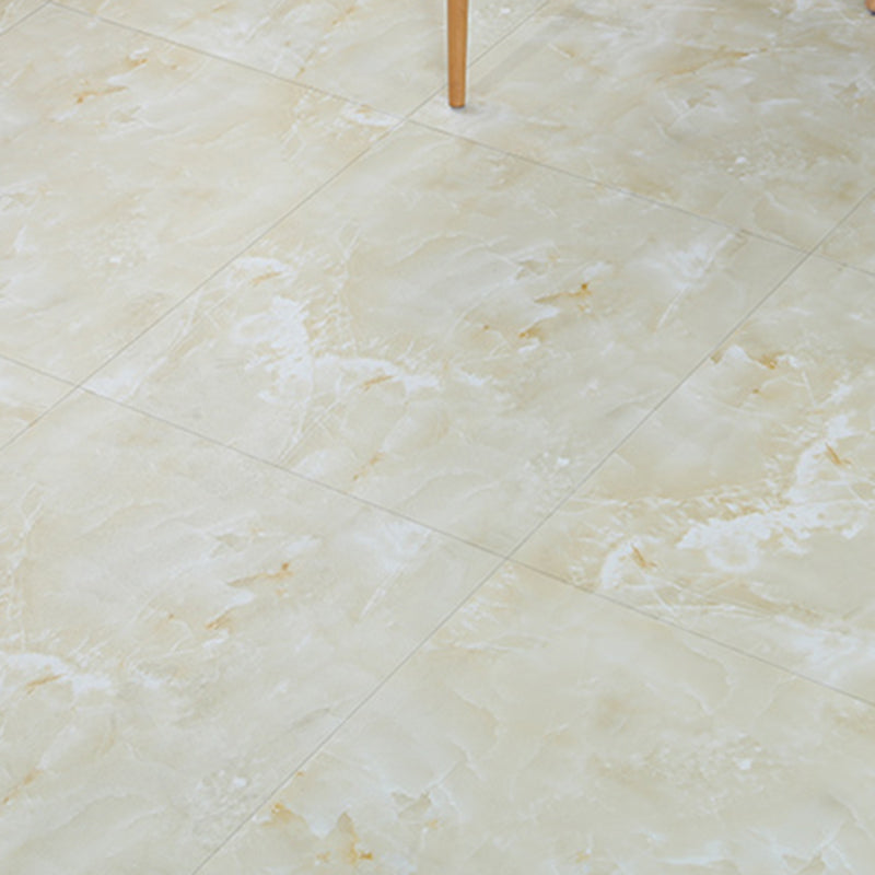 Peel and Stick PVC flooring Smooth marble look fire protection vinyl floor