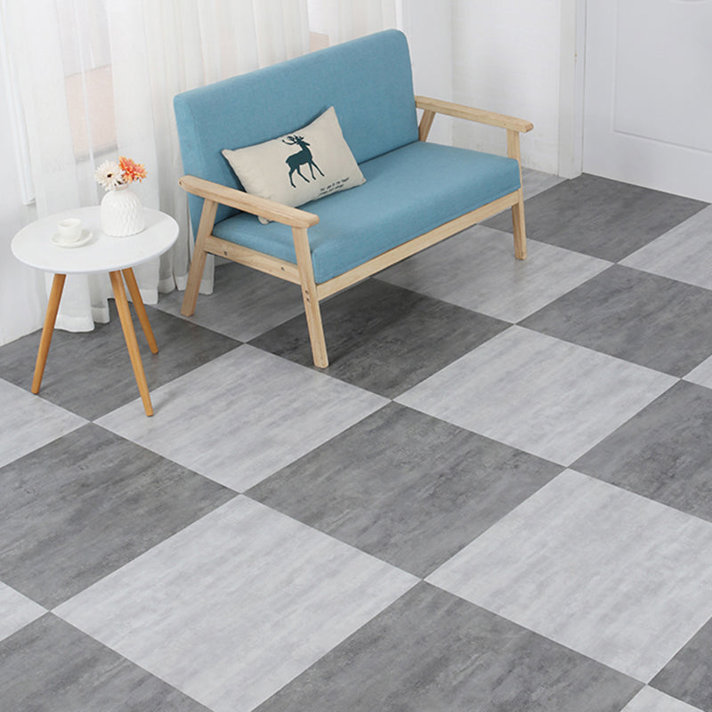 Peel and Stick PVC flooring Smooth marble look fire protection vinyl floor
