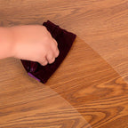 Peel and Stick PVC Flooring Smooth Wood Look Effect Slip Resistant Vinyl Floors